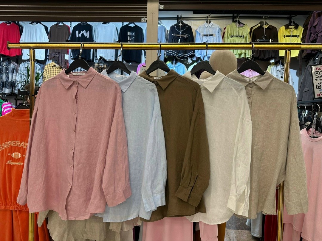 повседневная рубашка,льняная рубашка,женская рубашка,рубашка,рубашка из льна