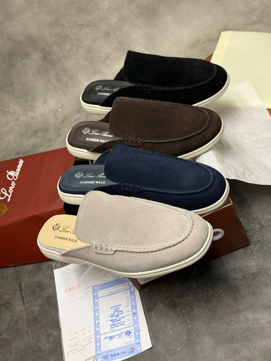 мюли loro piana,мужские замшевые лоферы loro piana summer walk - grey,лоферы loro piana мужские,лоферы loro piana,мюли мужские