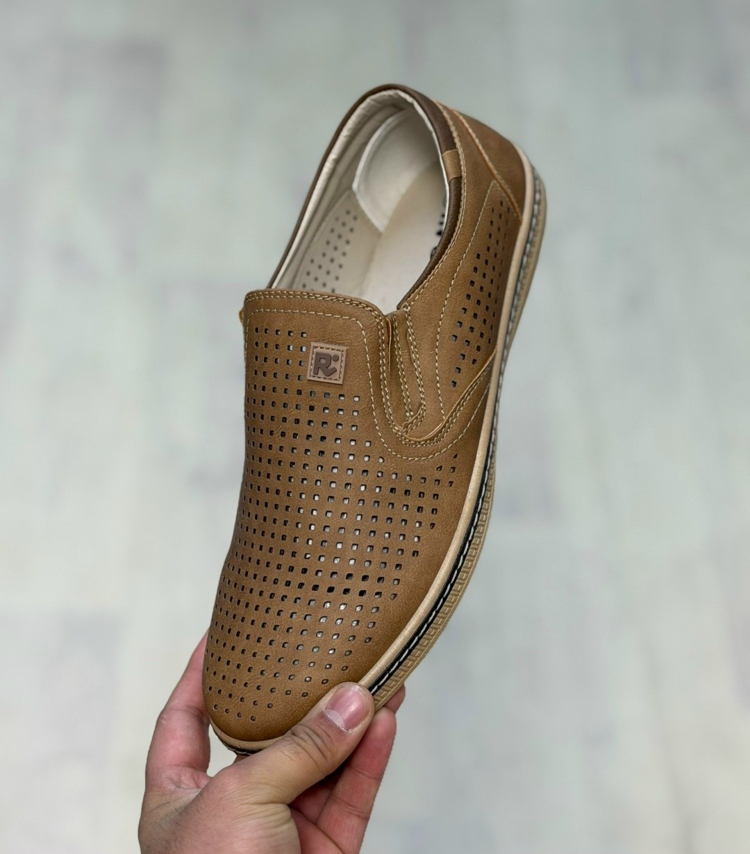 ,туфли мужские летние кожаные с перфорацией,туфли мужские,мокасины с перфорацией,мужская