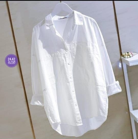 белая рубашка женская,рубашка оверсайз женская,белая хлопковая рубашка,женские повседневные белые рубашки,белая рубашка оверсайз