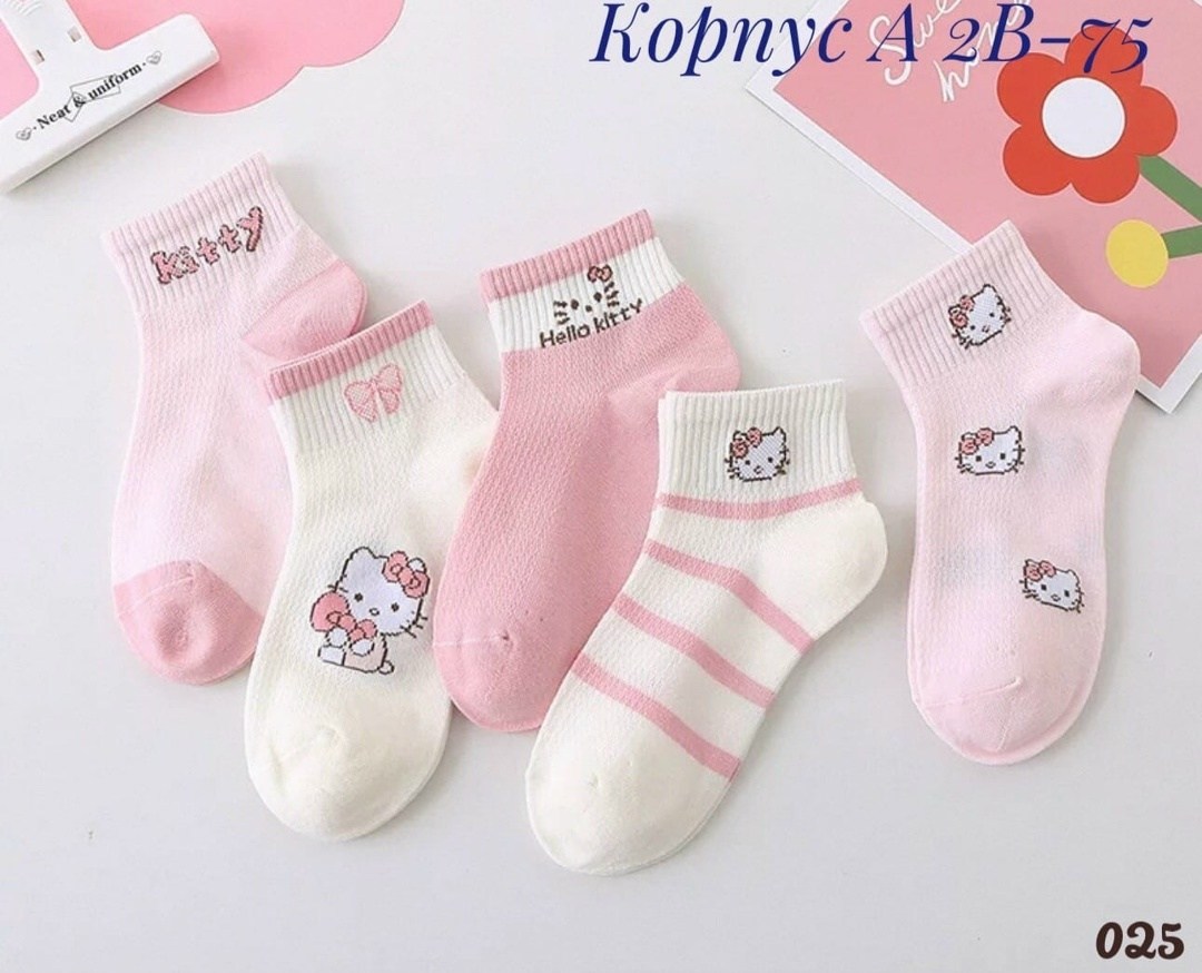 носки хелло китти,носки для девочек,носки hello kitty,носочки,детские носки для девочек