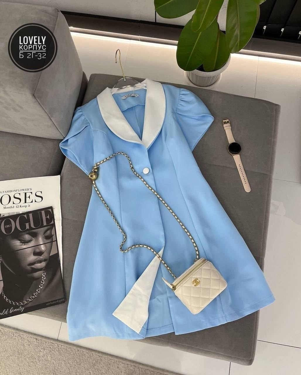 платье с воротником,платье с отложным воротником,модное платье,платье с бантом,короткое платье