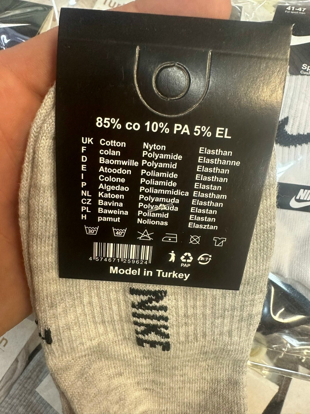 носки nike высокие,носки найк,носки средние хлопковые набор 5 пар nike,носки мужские nike,носки nike