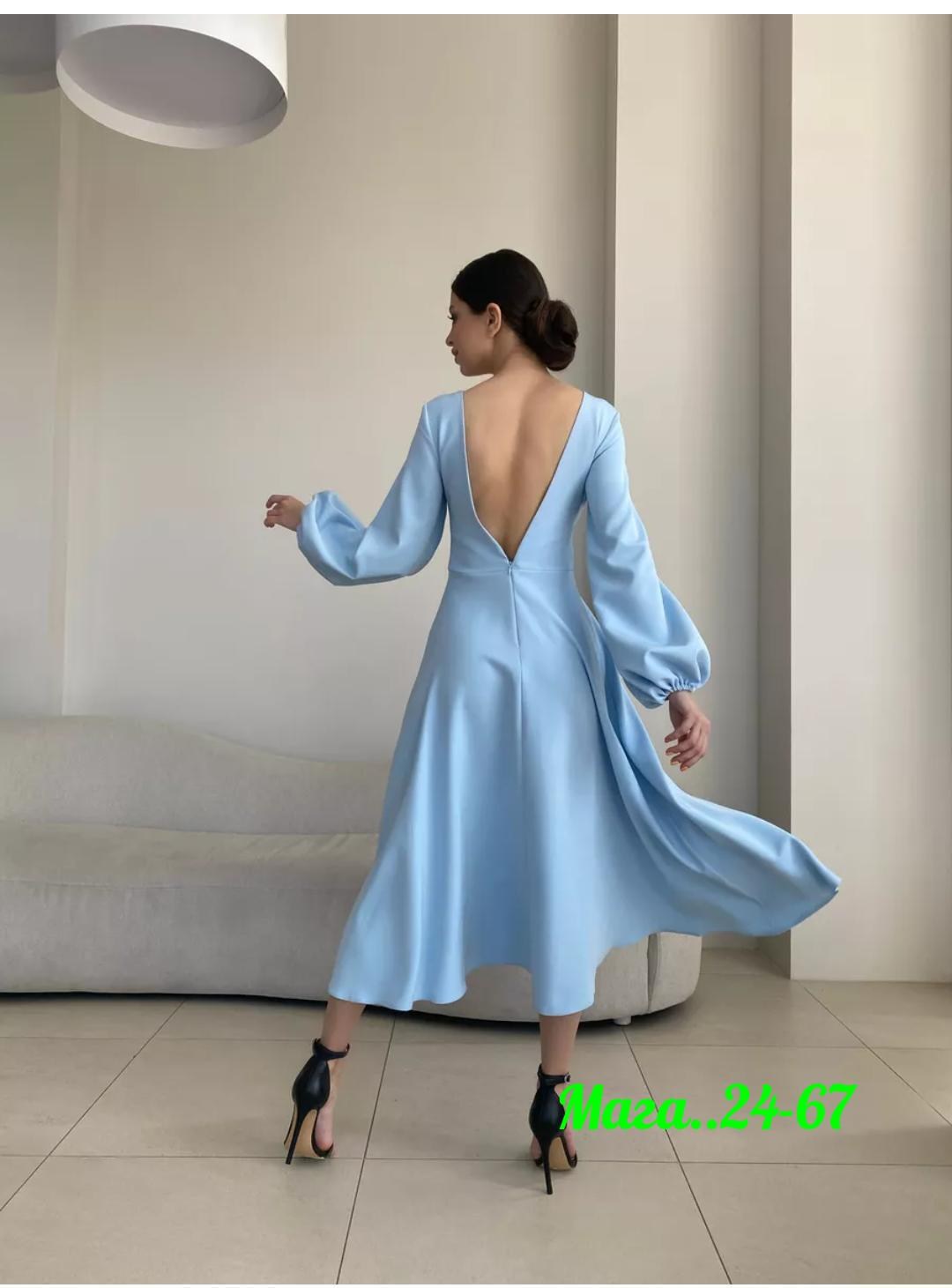 голубое платье вечернее,платье голубое,2mee платья,платья,платье миди