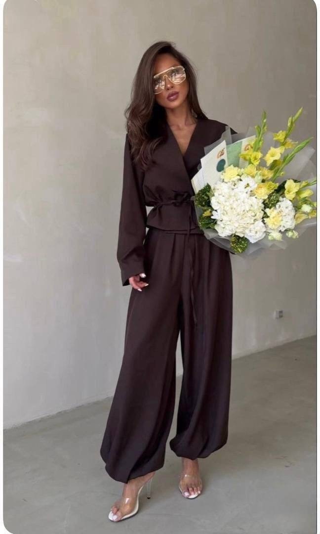 брючный костюм martichelli 1125 в винном цвете,брючный костюм женский,костюм с брюками,костюм брючный angelina&company,женский костюм