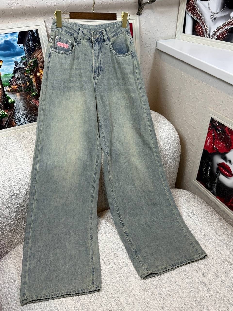 женские джинсы,джинсы широкие,модели джинс,женские джинсы cracpot,джинсы модные