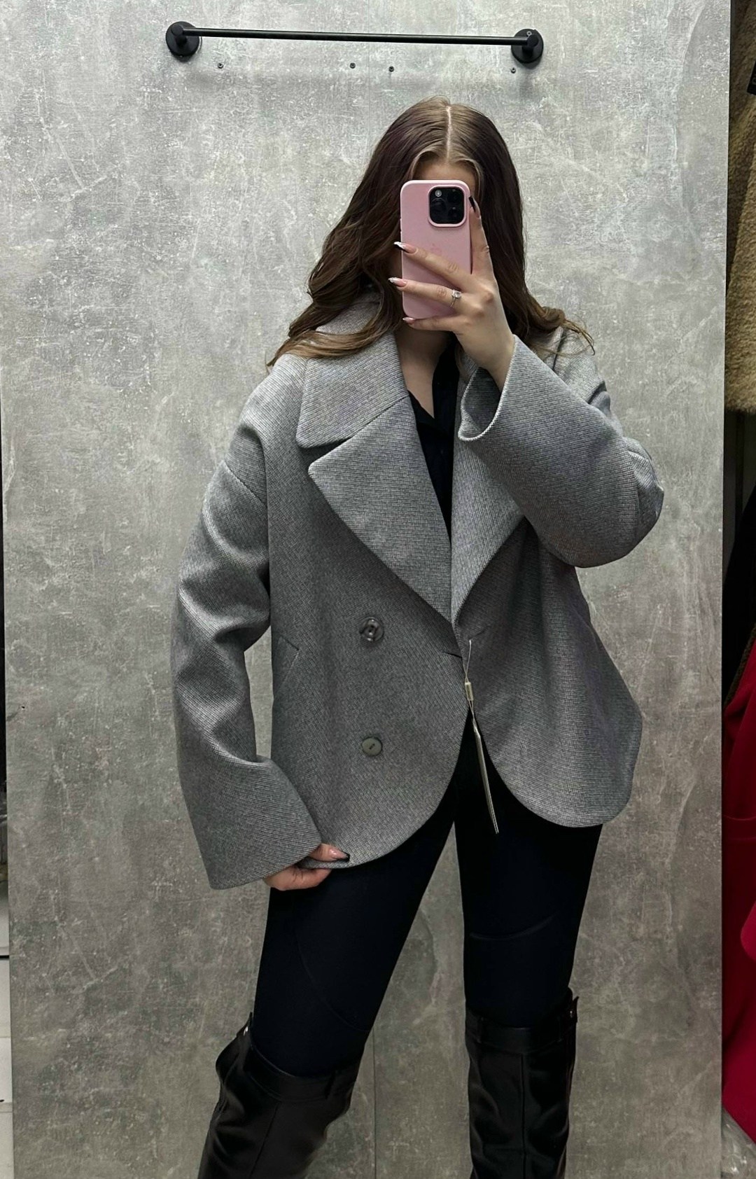 полупальто пальто,полупальто,пальто оверсайз,женское пальто,пальто короткое демисезонное оверсайз riscalda