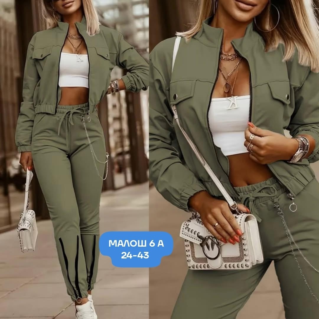 повседневный костюм,костюм женский,стильные костюмы,костюм женский брючный хаки,костюм спортивный женский