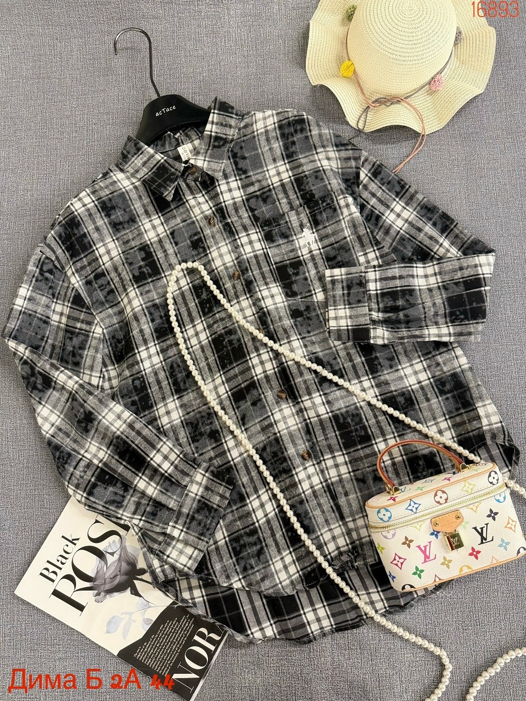 женская клетчатая рубашка в стиле оверсайз коричневый топ с отложным воротником,клетчатая рубашка женская теплая c&h style,женская рубашка в клетку,клетчатая рубашка,женская клетчатая рубашка