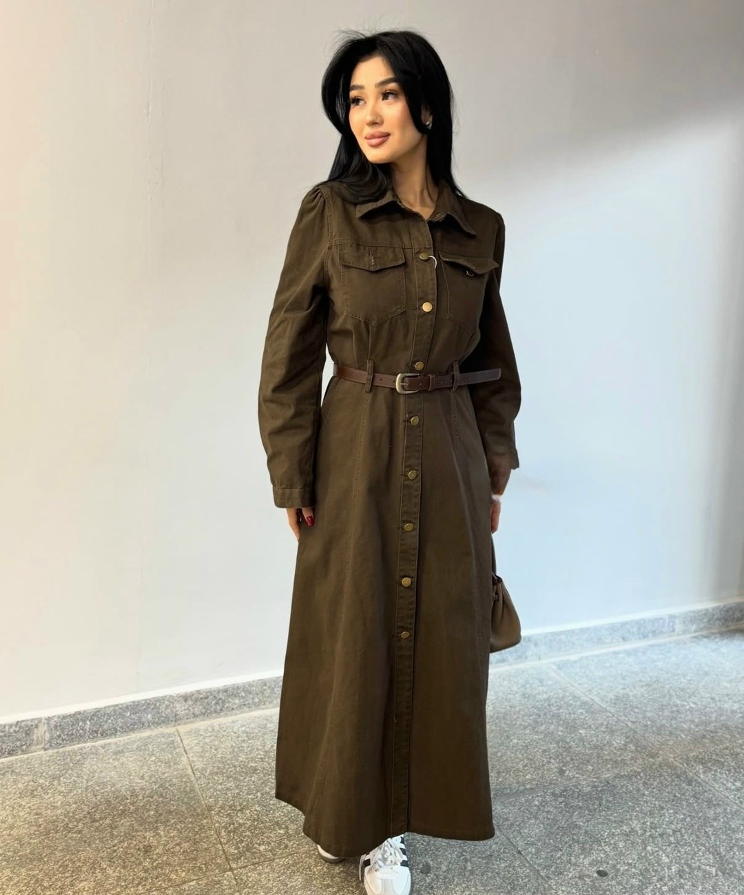 платье хаки,платье милитари,платье женской,модели платьев,платье миди