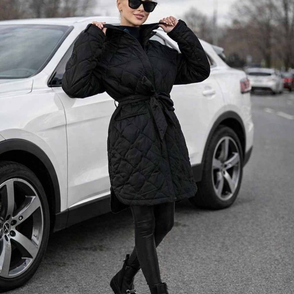 голубое стеганое пальто,стеганная куртка-пальто голубая демисезонная,стеганое пальто,демисезонная куртка,пальто стеганое женское