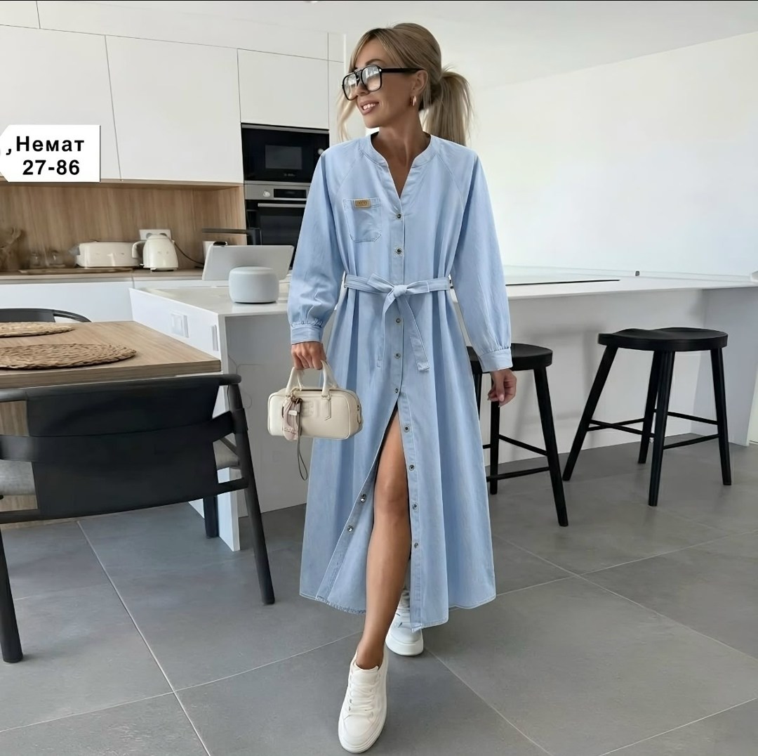 длинное джинсовое платье,джинсовое платье для женщин,летнее джинсовое платье,джинсовая платье,платье женское джинсовое платье