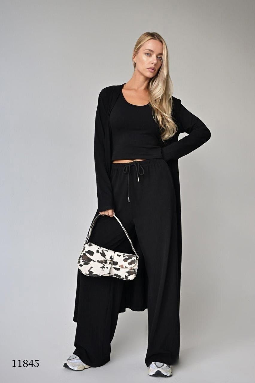 трикотажный костюм с кардиганом,трикотажный костюм,удлиненный кардиган,кардиган женский,длинный кардиган