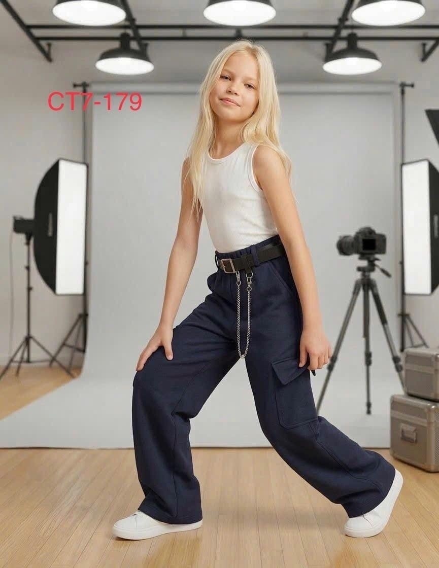брюки для девочек,брюки-карго для девочки,широкие брюки,штаны для девочек,брюки школьные карго