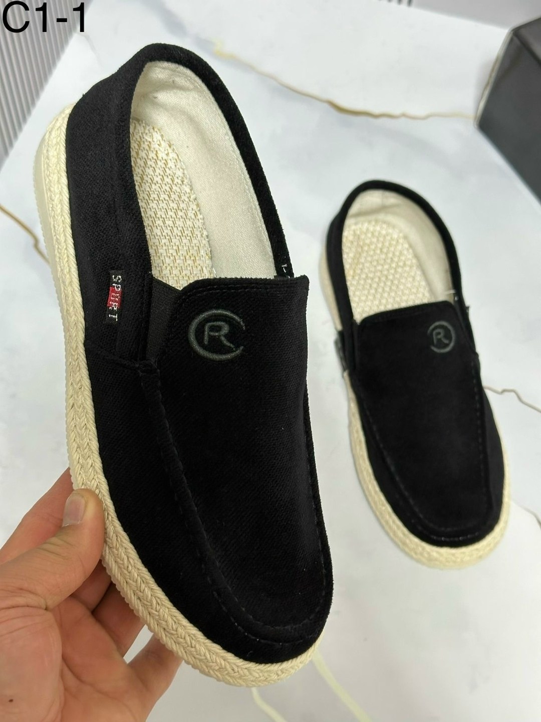 ,слипоны мужские,парусиновая ,повседневная ,мокасин мужские