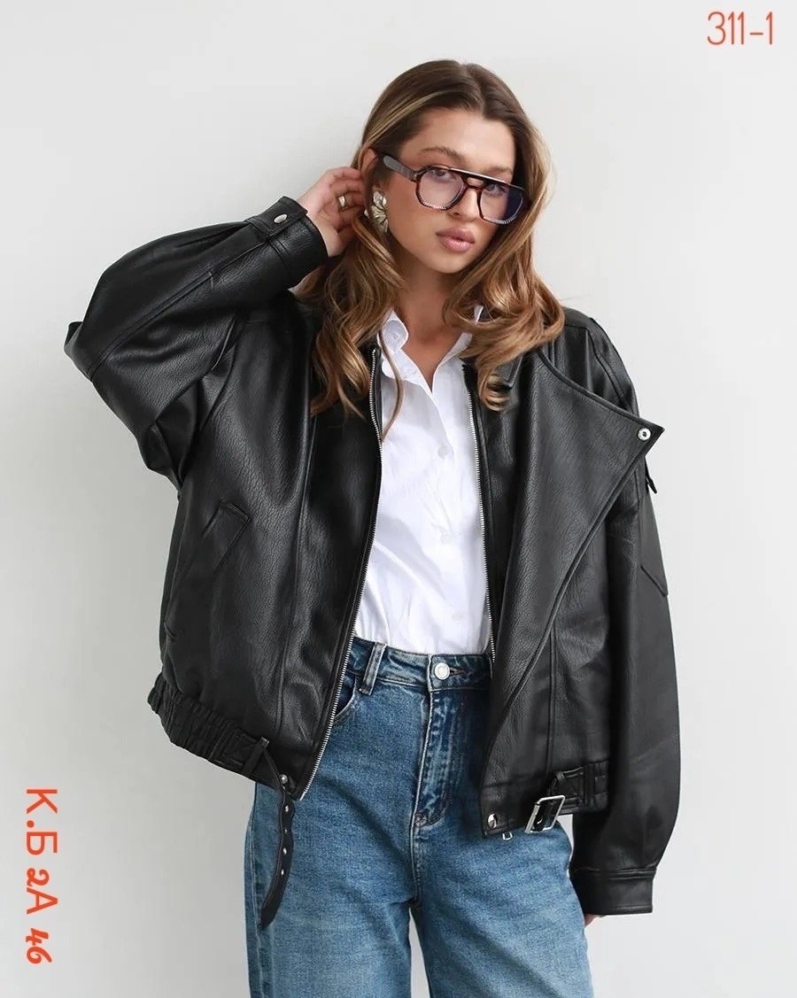 кожаная куртка женская косуха оверсайз,куртка косуха h&f b женская оверсайз арт: 28918766,кожаная куртка женская косуха оверсайз черная,куртка кожаная косуха oversize,косуха оверсайз куртка кожаная же