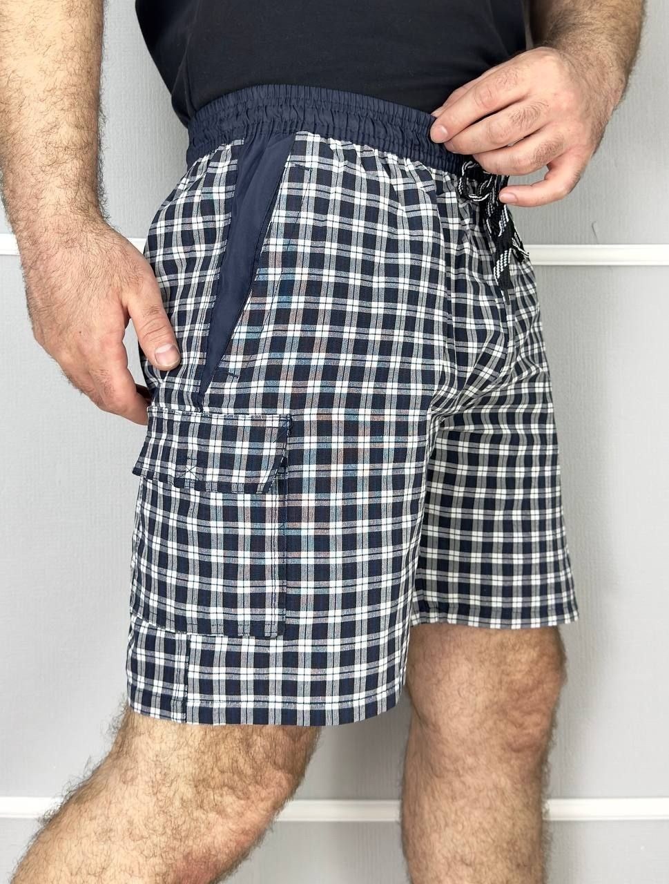 шорты мужские,шорты мужские домашние,шорты в клетку мужские,шорты в клетку,шорты для дома