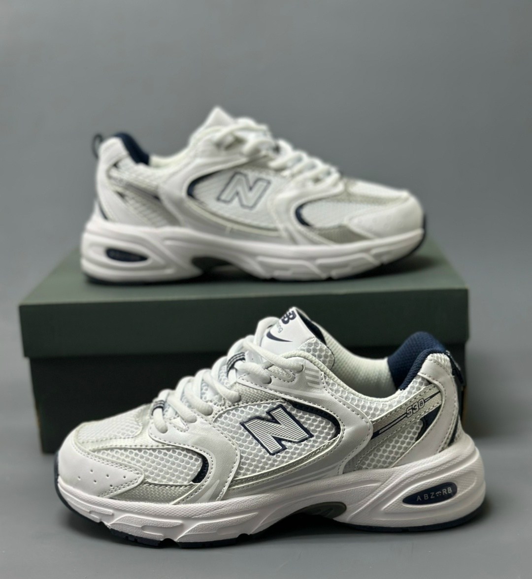 кроссовки new balance 530,кроссовки new balance,кроссовки new balance 530 женские,new balance 530 white silver navy,кроссовки new balance 530 белые