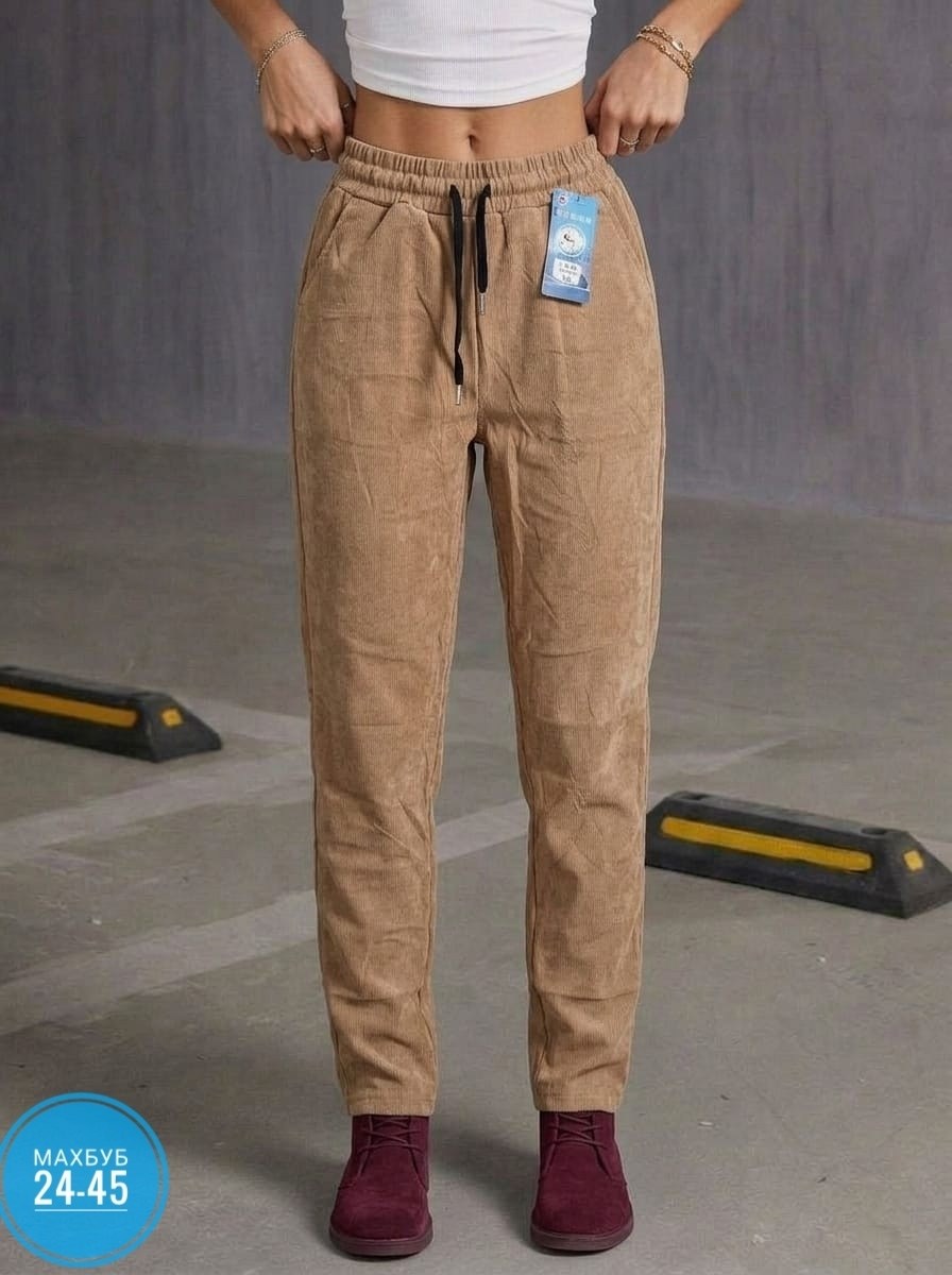повседневные брюки,брюки плотные,джинсы брюки,женские брюки,джоггеры утепленные вельвет на меху hv-fashion
