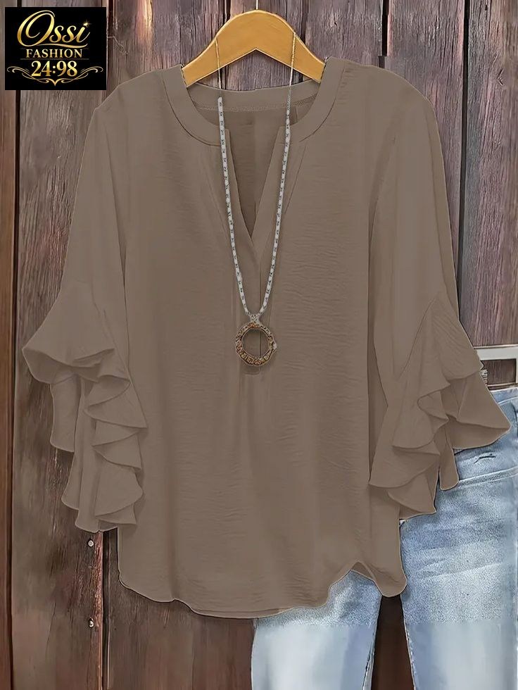 шифоновые блузки,блузка с расклешенными рукавами,блузка элегантная,женская блузка,шифоновая блуза