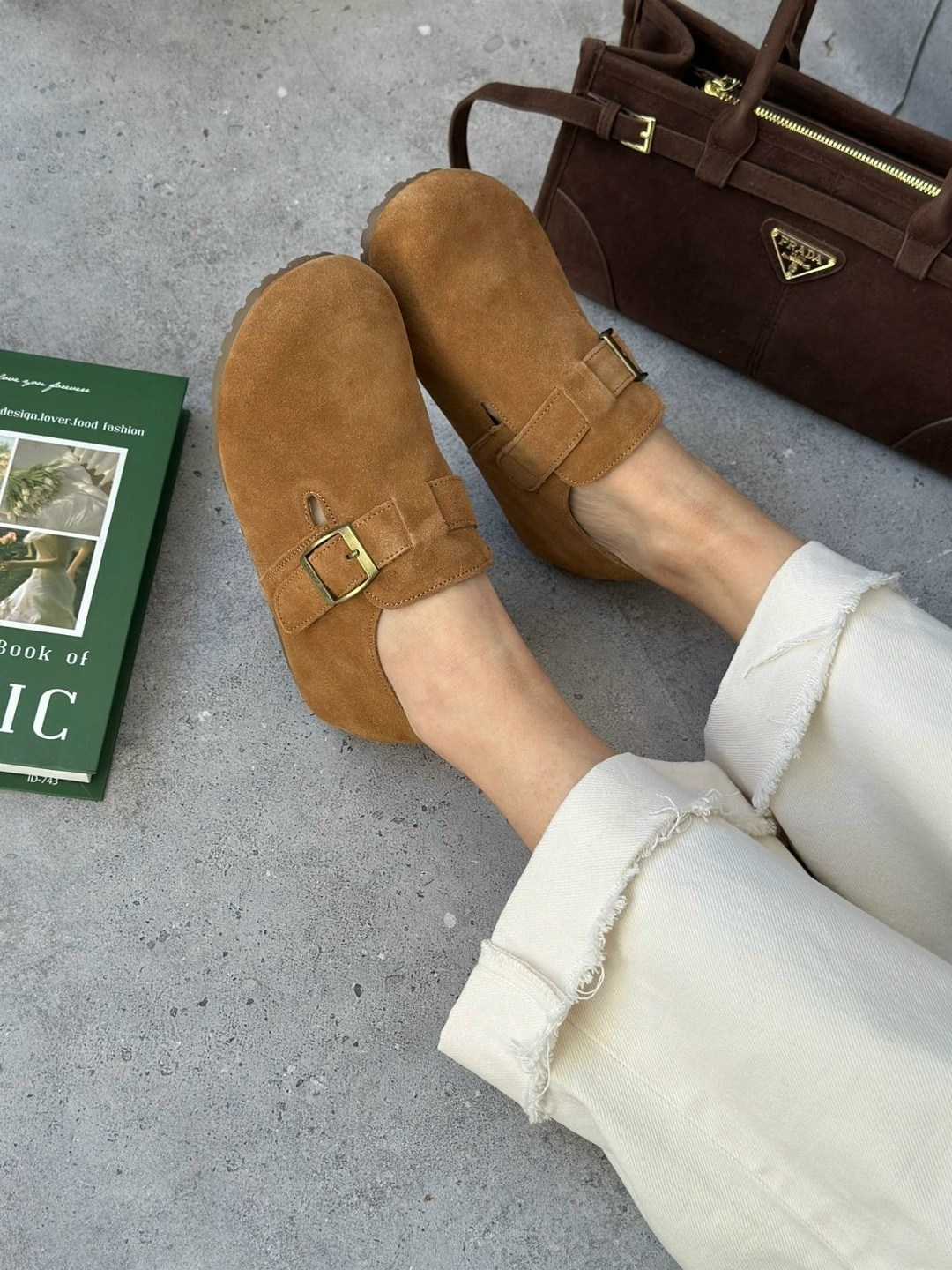 , повседневные,обуви,сабо замшевые, для дома