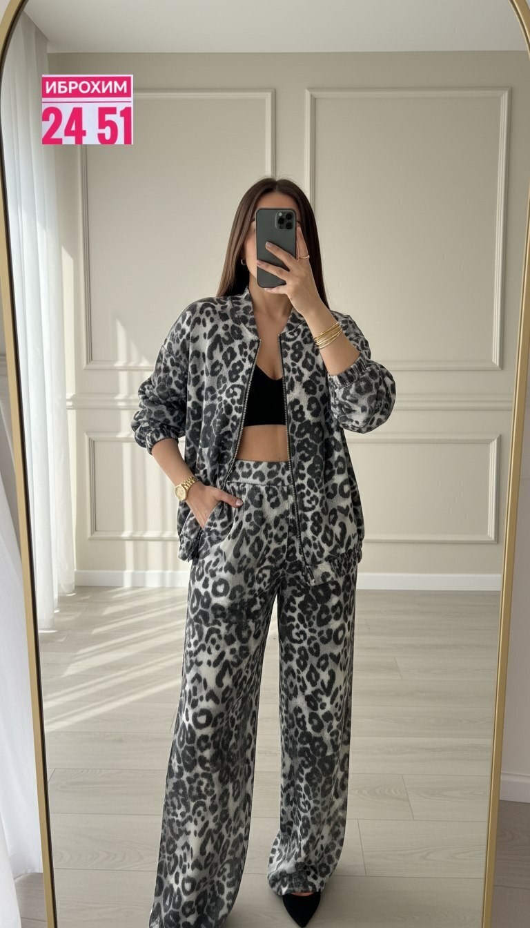 костюм с брюками,костюм комплекты,брючный костюм,леопардовые костюмы,спортивный костюм с леопардовым принтом mixmoda fashion