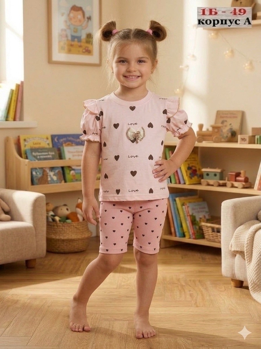 пижама для девочек,пижама crockid для девочек,комплект пижама,пижама детская,трикотажная пижама для девочек