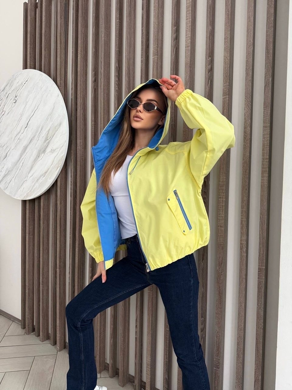 ветровка женская,ветровка,ветровка желтая,легкая куртка,женская куртка демисезонная