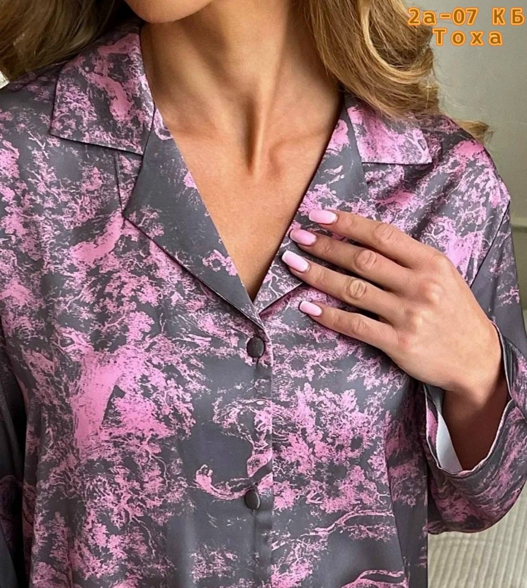 пижама шелковая со штанами и рубашкой,пижама со штанами и рубашкой шелковая buybeauty,пижама шелковая со штанами и рубашкой домашний комплект s’lovers,пижама cо штанами шелковая,пижама шелковая с руба