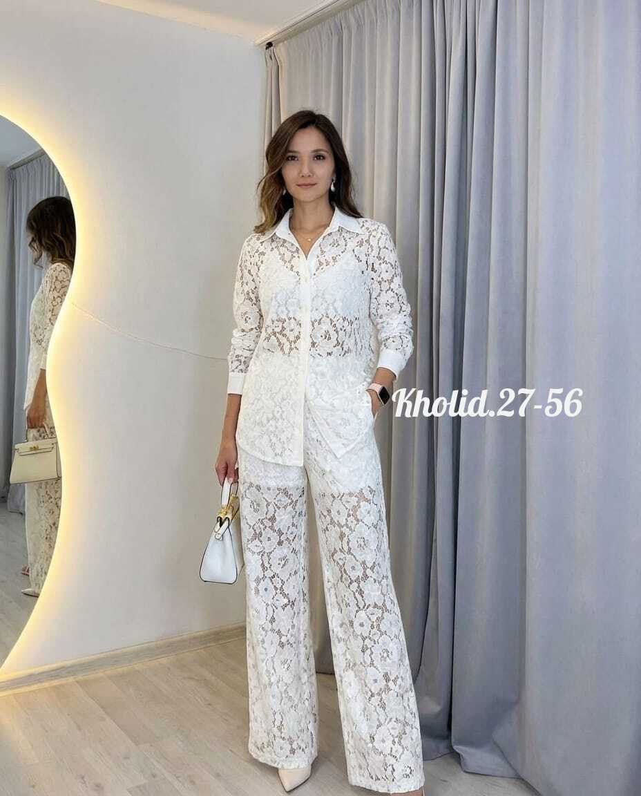 гипюровый костюм,брючный костюм,костюм двойка гипюр,костюм двойка женский брючный кружевной,гипюровый костюм с брюками