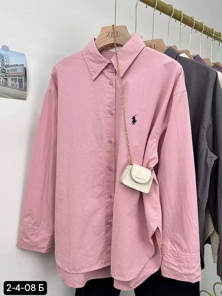 рубашка женская,рубашка женская розовая,рубашка polo ralph lauren,розовая рубашка,рубашка с воротником