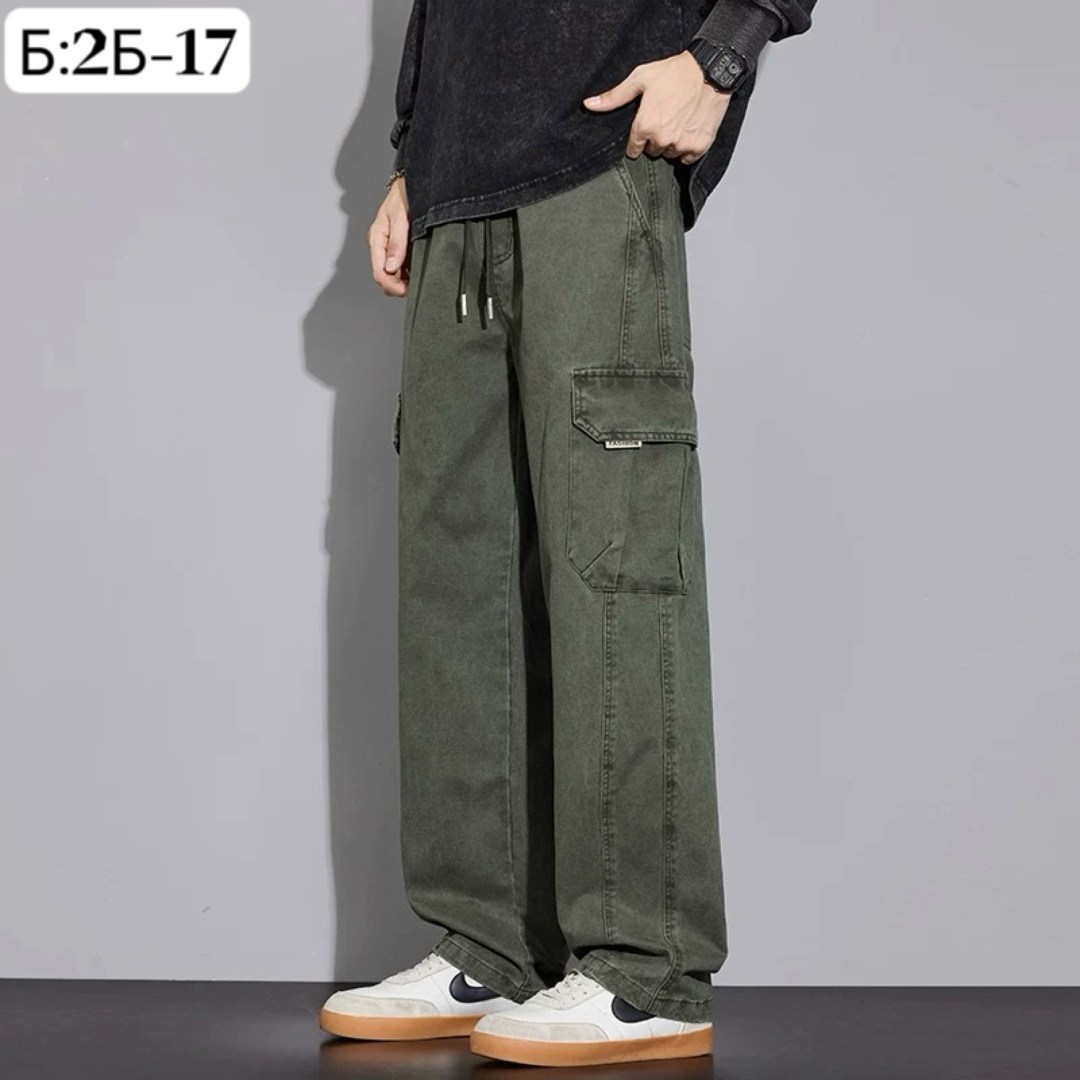 брюки карго,мужские брюки карго,широкие брюки карго мужские с несколькими карманами,широкие карго брюки,брюки-карго мужские прямые