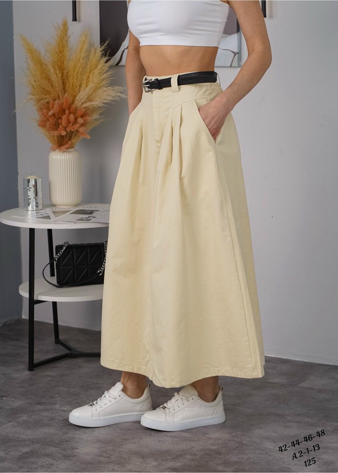 юбка женская,юбка,бежевая юбка,юбка миди,юбка свободная