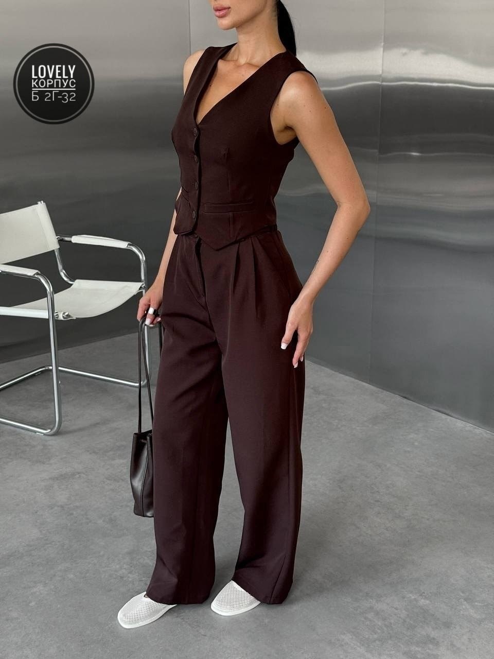 брючный костюм,женский брючный костюм,костюм брюки и жилет,брюки с жилеткой,брючный костюм с жилетом