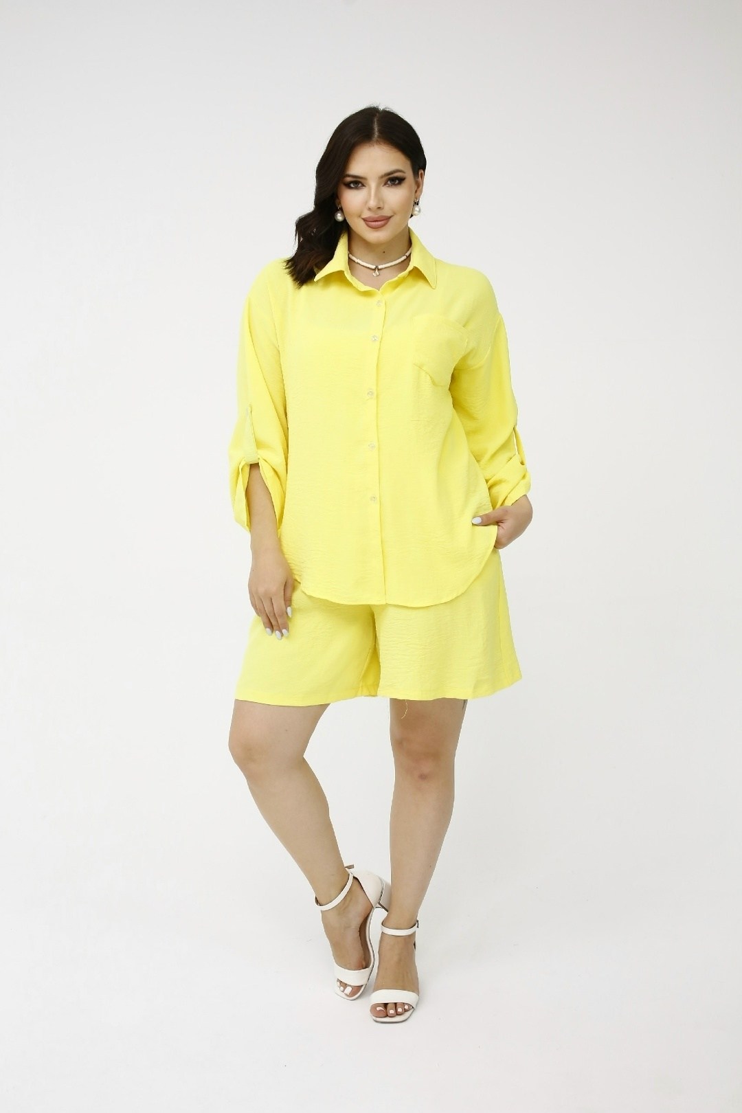 летние костюмы,костюм желтый,костюм женский,женские летние костюмы,костюм с шортами