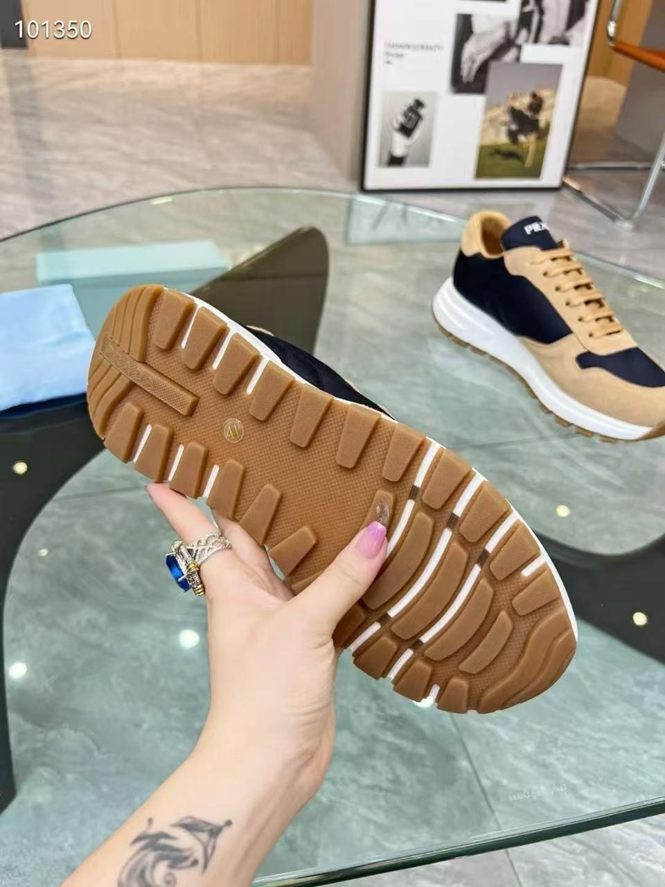 комбинированные кроссовки prada,кроссовки prada женские,,кроссовки prada,комбинированные кроссовки