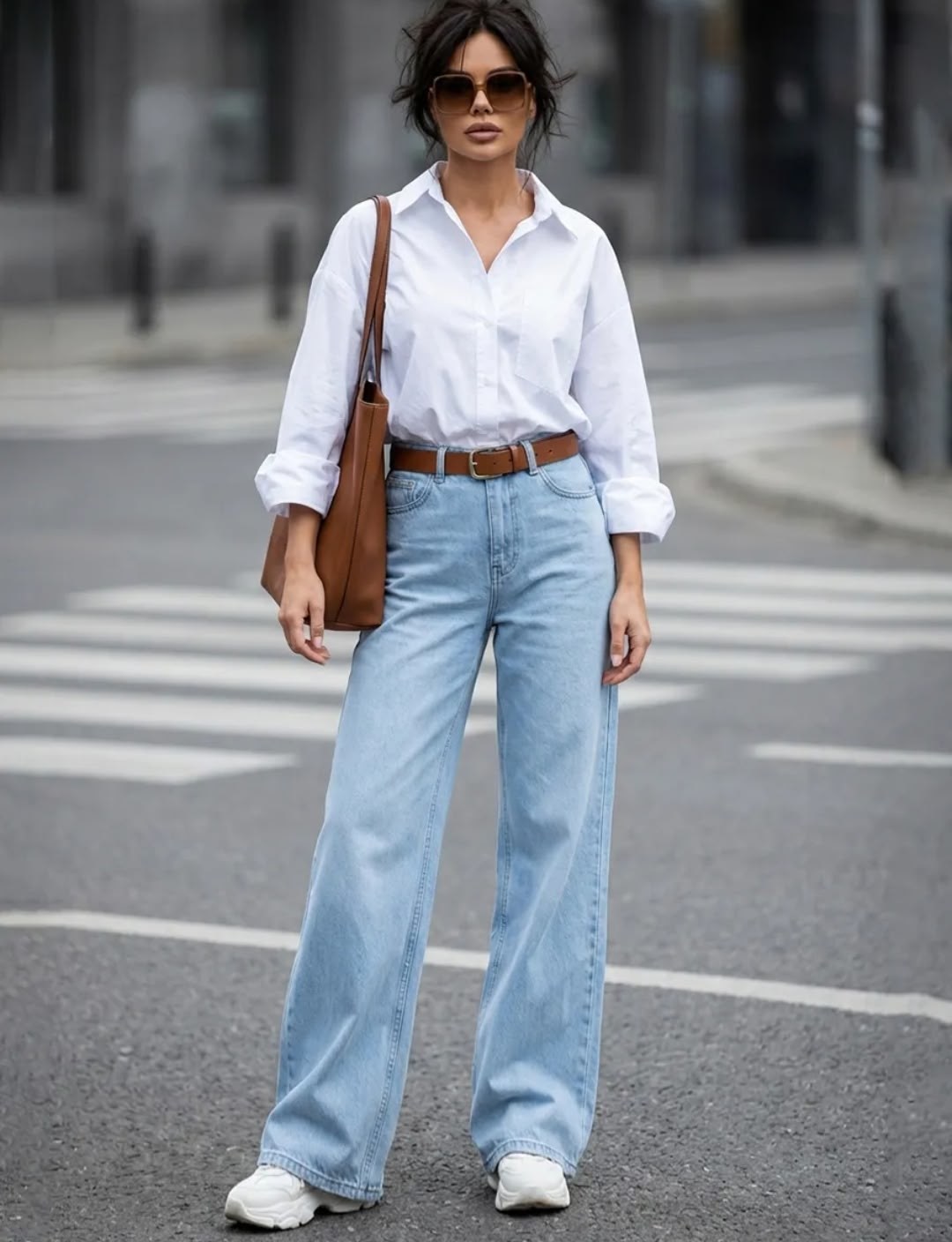 широкие джинсы,джинсы палаццо,джинсы стильные,рубашка с джинсами,голубые джинсы клеш