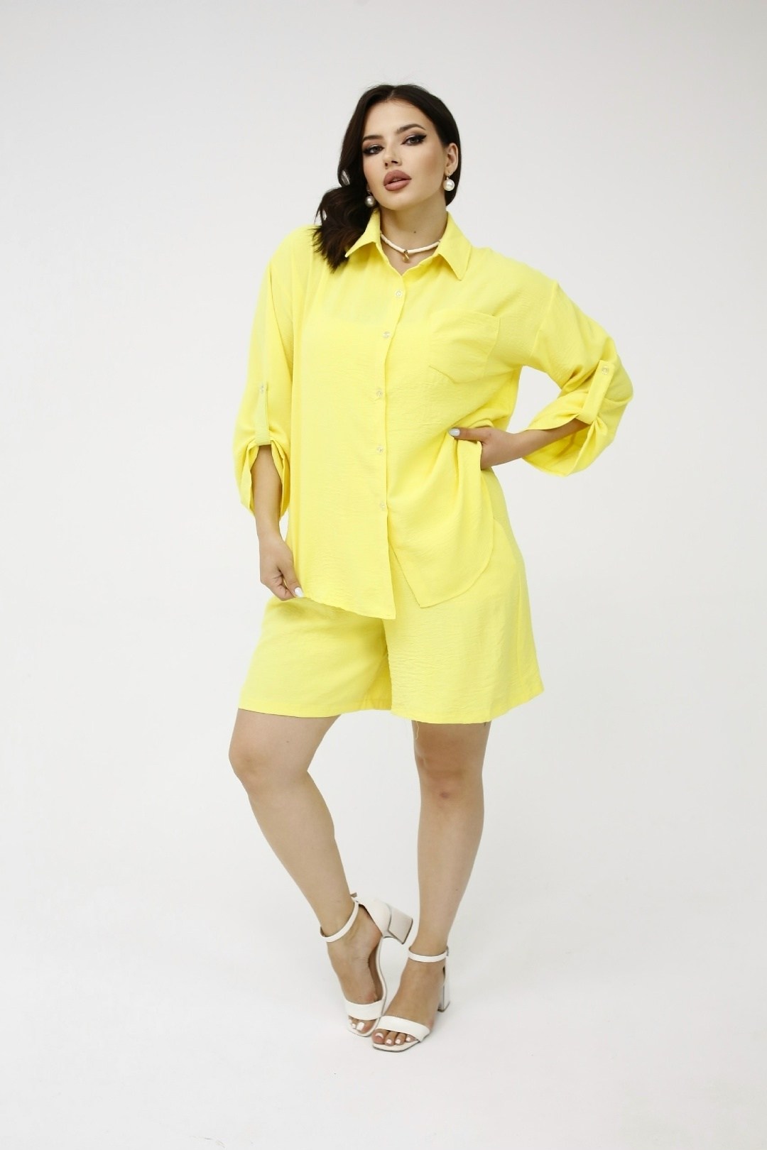 летние костюмы,костюм желтый,костюм женский,женские летние костюмы,костюм с шортами