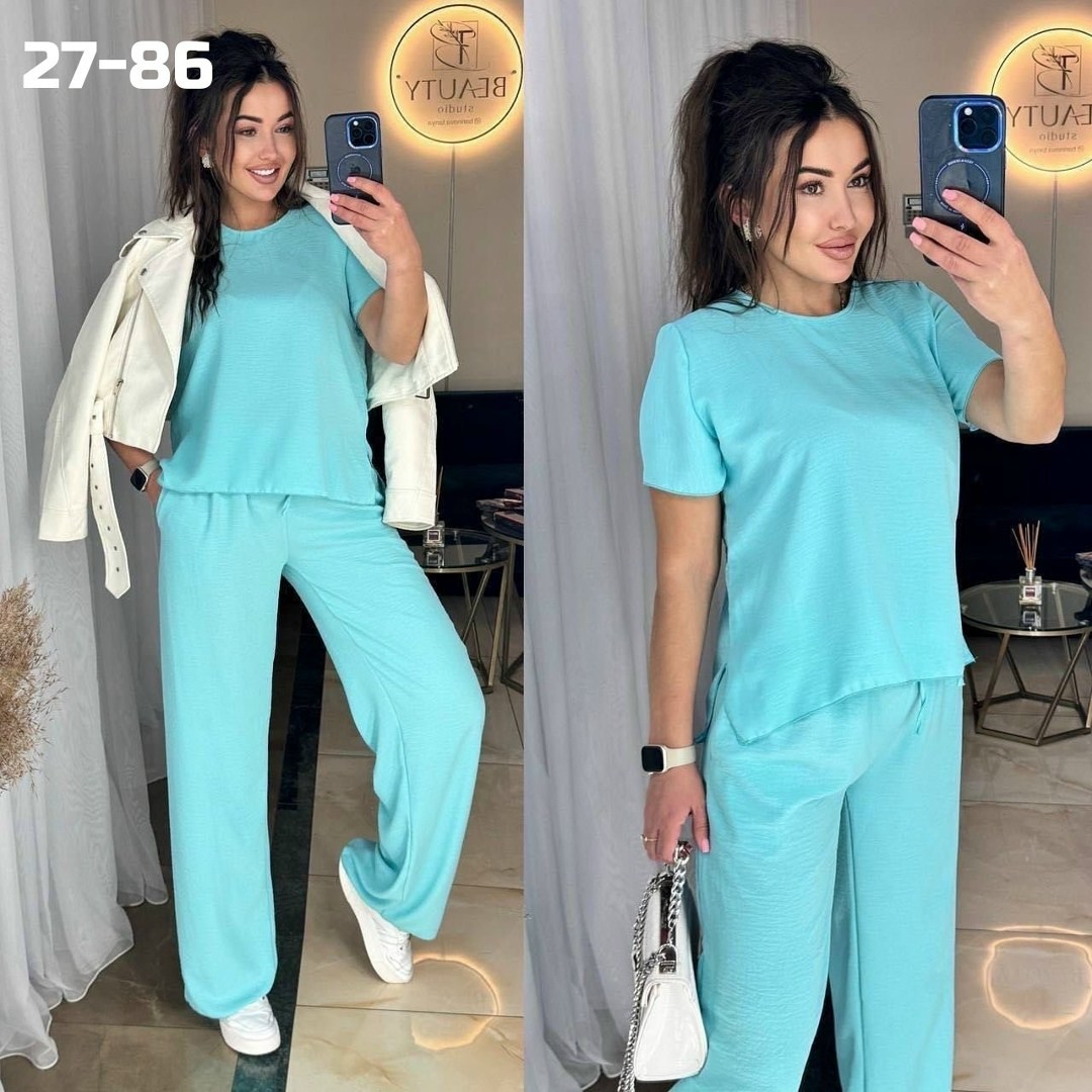 костюм двойка женский брючный,костюм женский летний,костюм двойка женская,женский костюм,трикотажный костюм летний