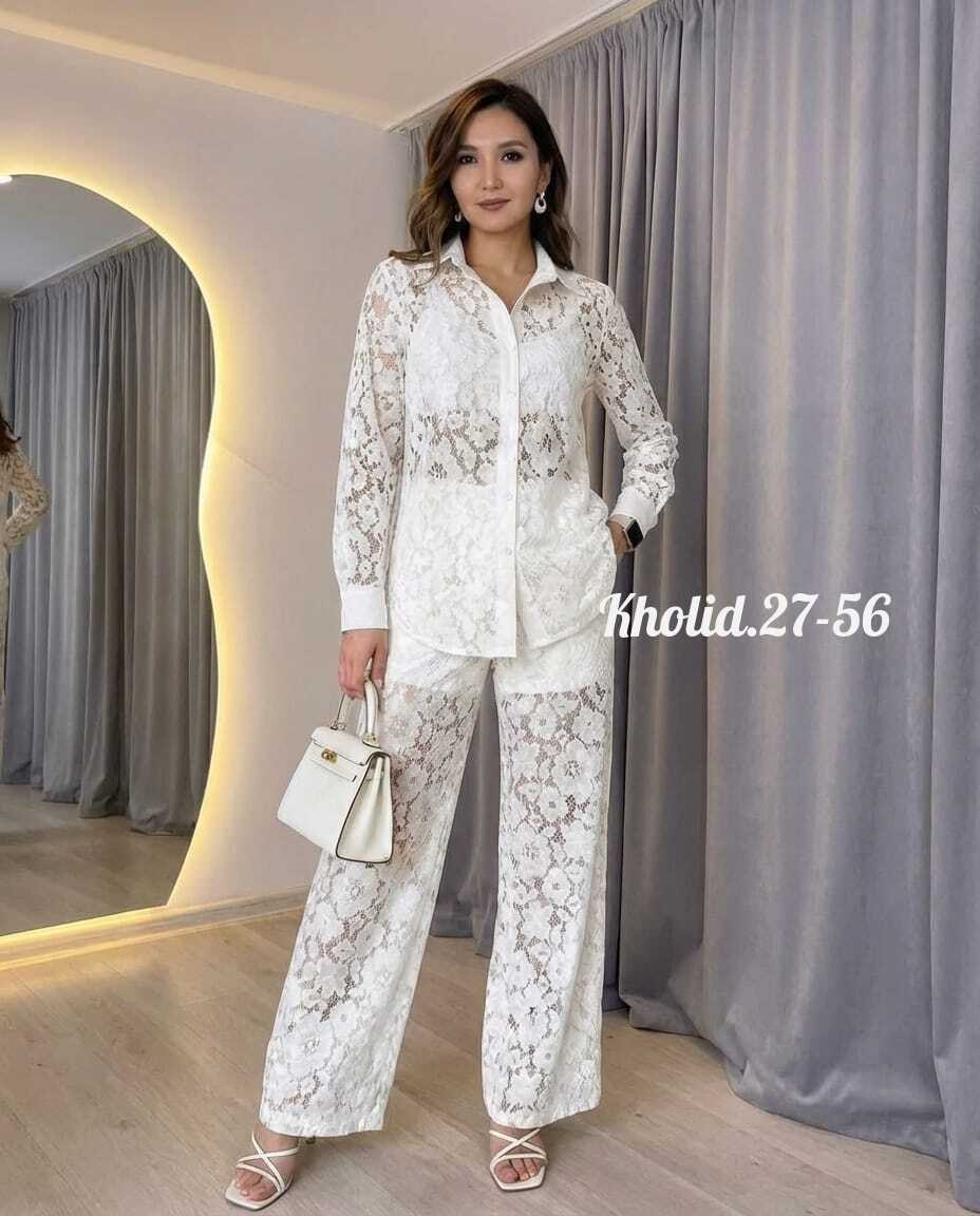 гипюровый костюм,брючный костюм,костюм двойка гипюр,костюм двойка женский брючный кружевной,гипюровый костюм с брюками