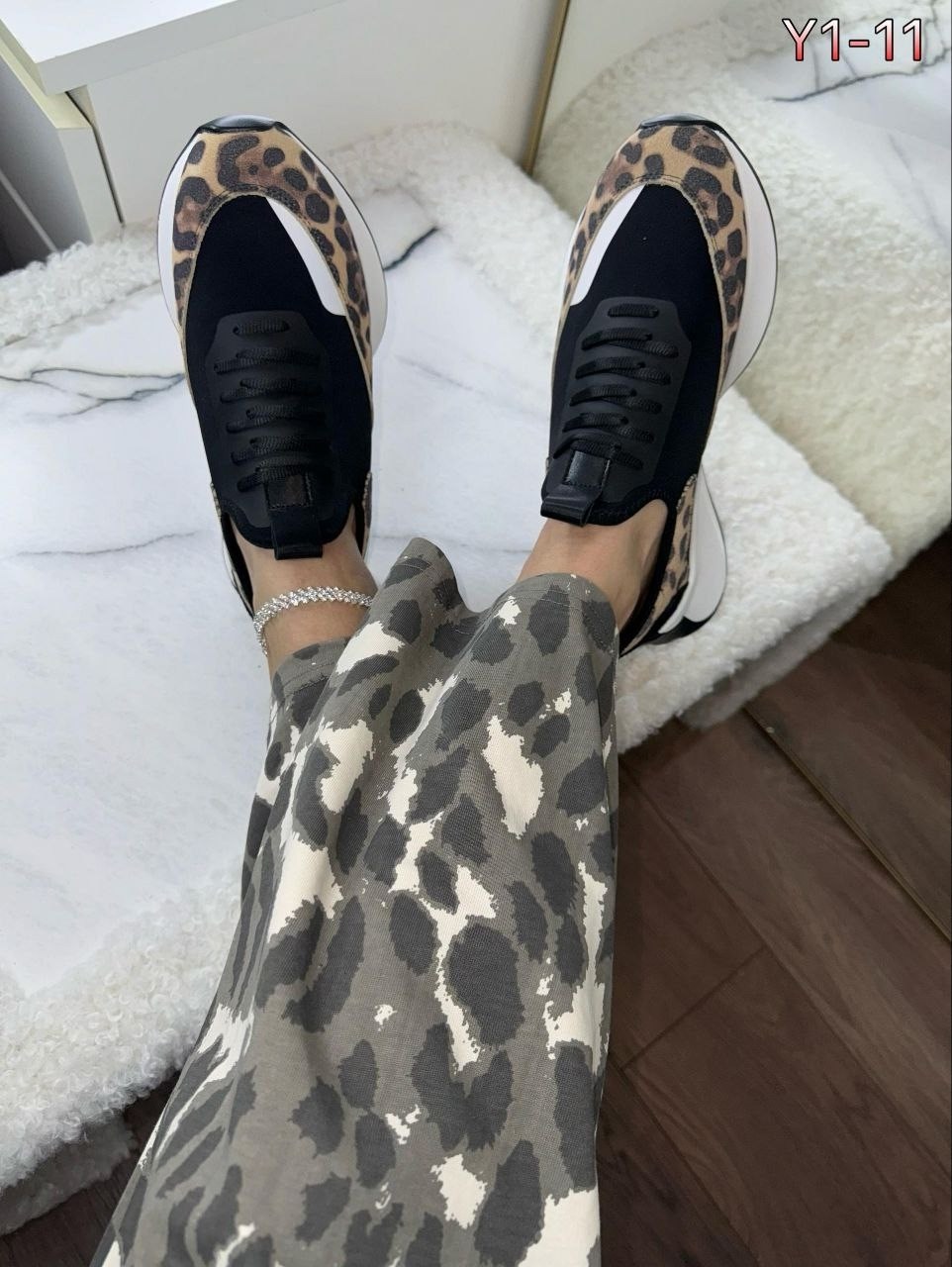 ,кроссовки леопардовые alessandra maddoni,кроссовки с леопардовой пяткой,женские кроссовки,кроссовки натуральные