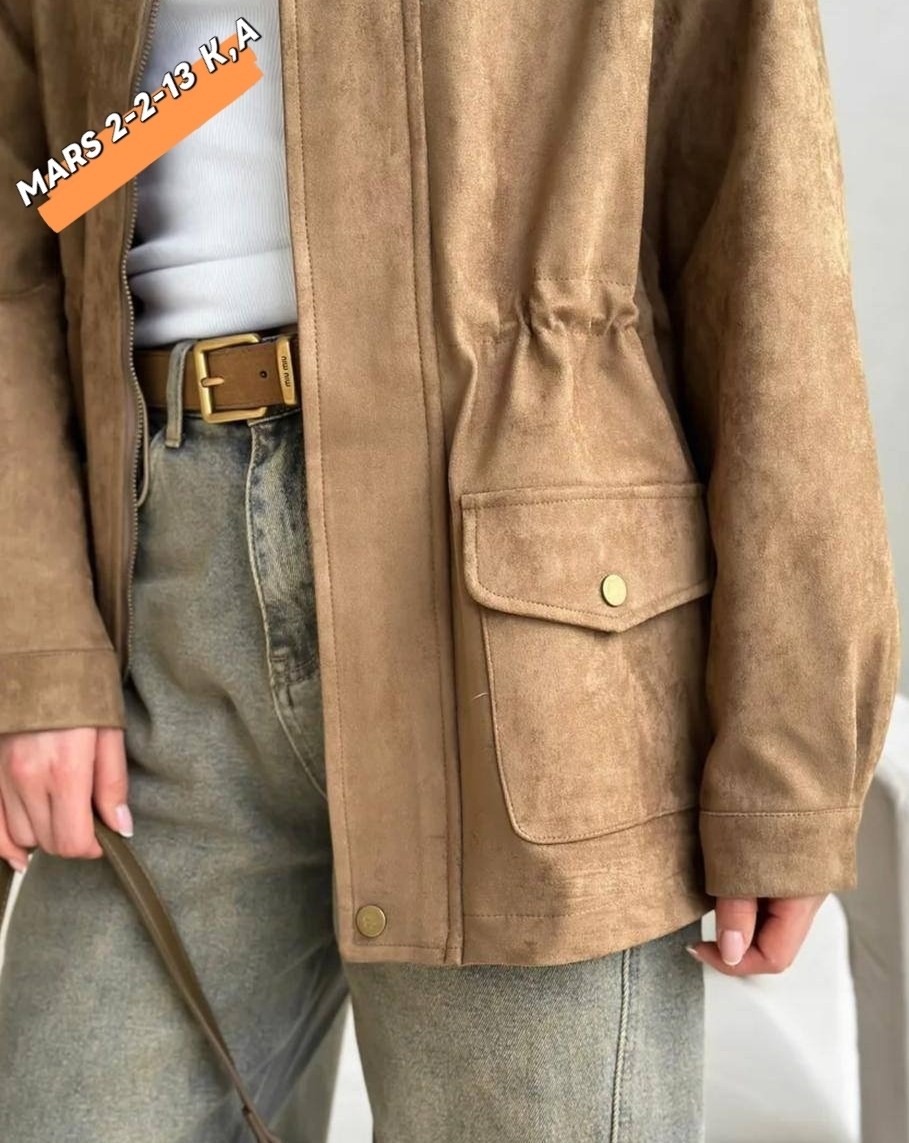 куртка рабочего тренд замшевая tinaria 313880037,замшевая куртка,куртка замшевая женская,куртка из замши,женская куртка