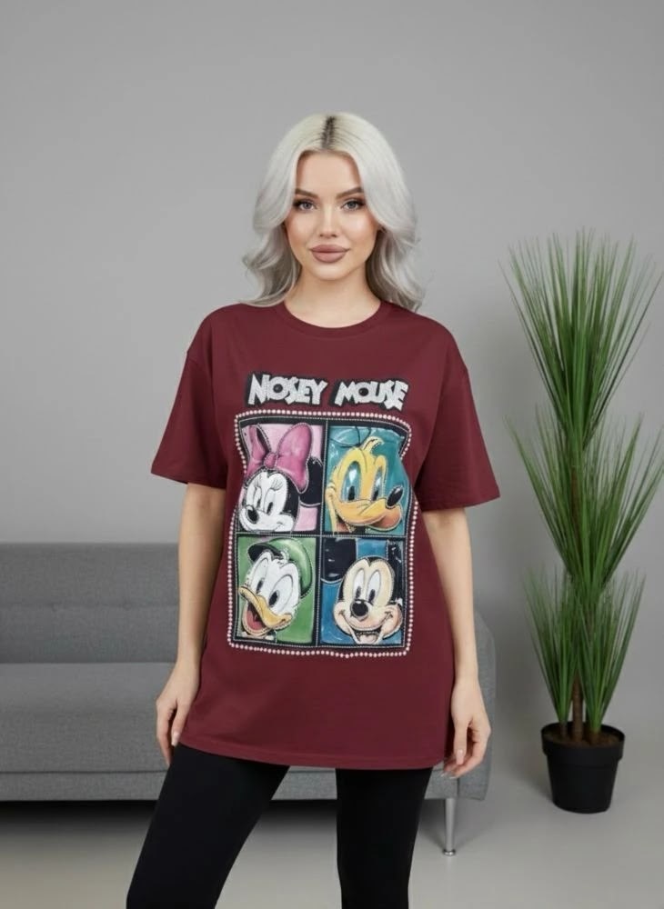 футболка микки маус,женская футболка,футболки для мальчика,футболка с принтом,футболка