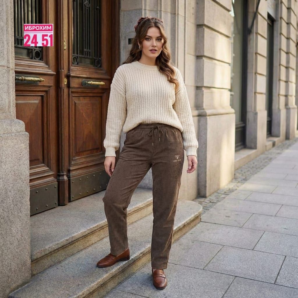 женские брюки,вельветовые брюки женские,женские вельветовые теплые брюки,брюки женские теплые,женские вельветовые теплые брюки с высокой талией