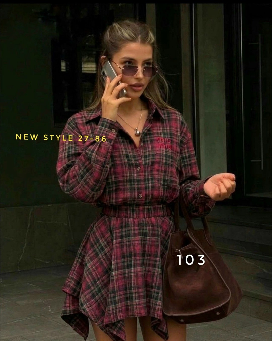 костюм в клетку,платья в клетку,женские костюмы с юбкой,костюм с юбкой и рубашкой в клетку,костюм с юбкой