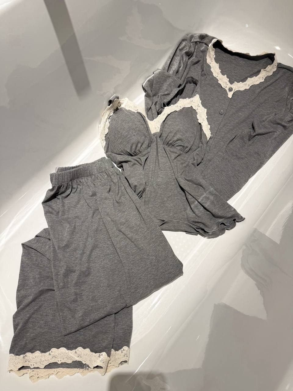 пижама с кружевом,женская пижама,комплект пижама,пижама для женщин,пижамный комплект женский
