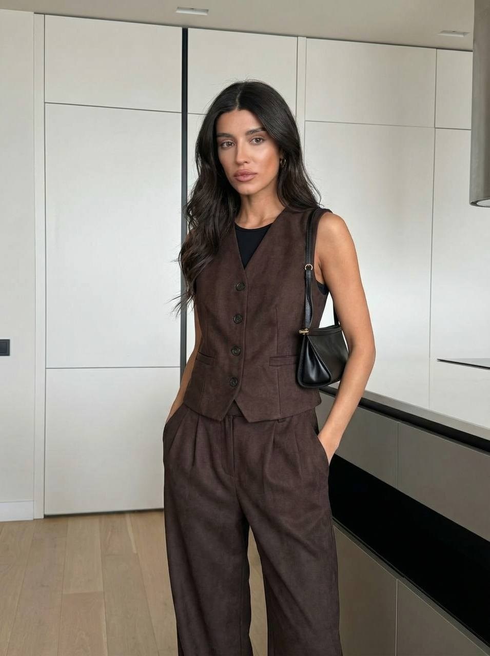 брючный костюм,костюм женский брючный с жилеткой,женский брючный костюм,костюм с брюками,брючный костюм с жилеткой