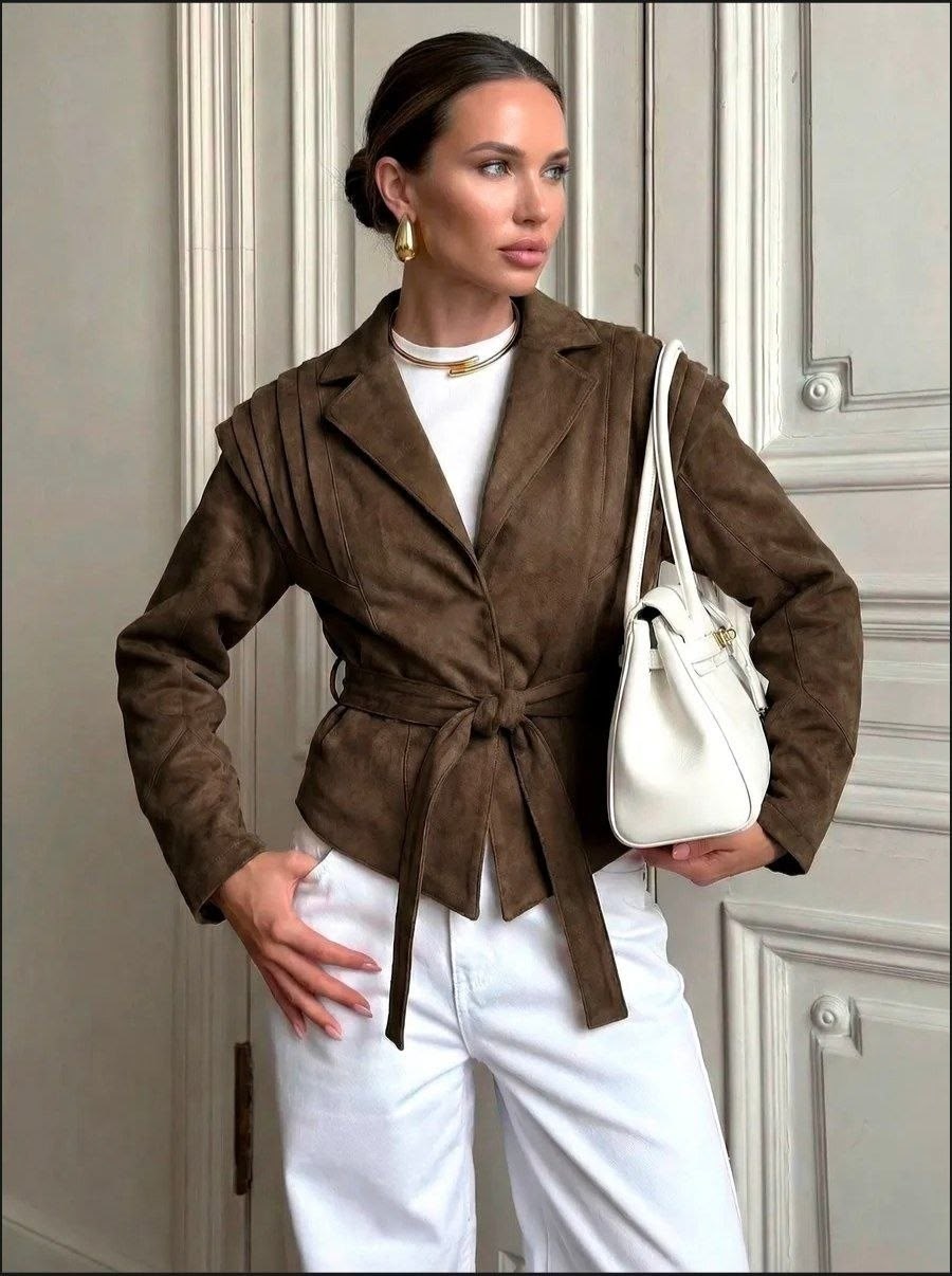 замшевая куртка,куртка замшевая женская,модная куртка из замшевой кожи,куртка из замши,пиджак замшевый