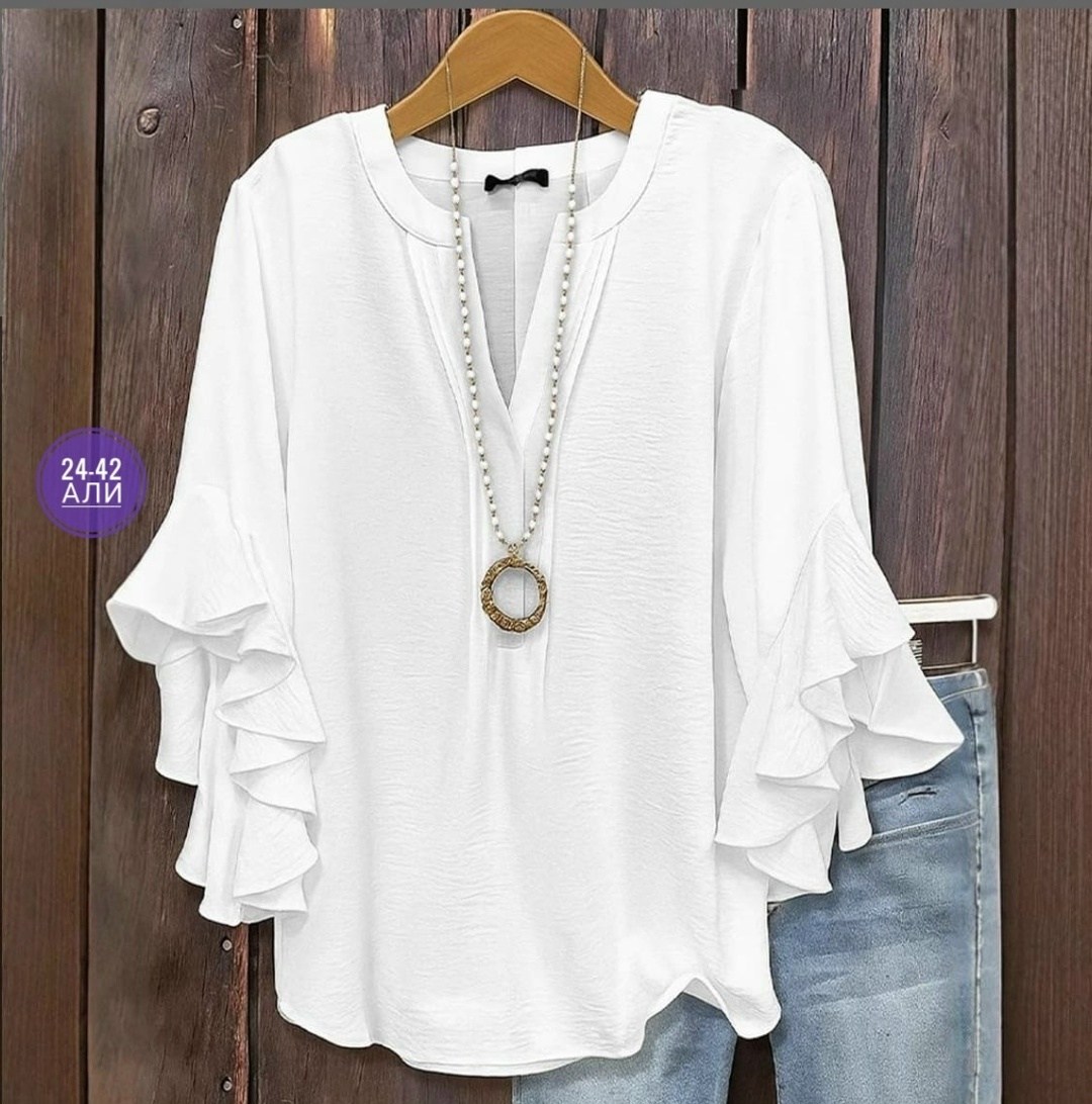 шифоновые блузки,женская блузка,блузка с оборками,блузка стильная,элегантная блузка