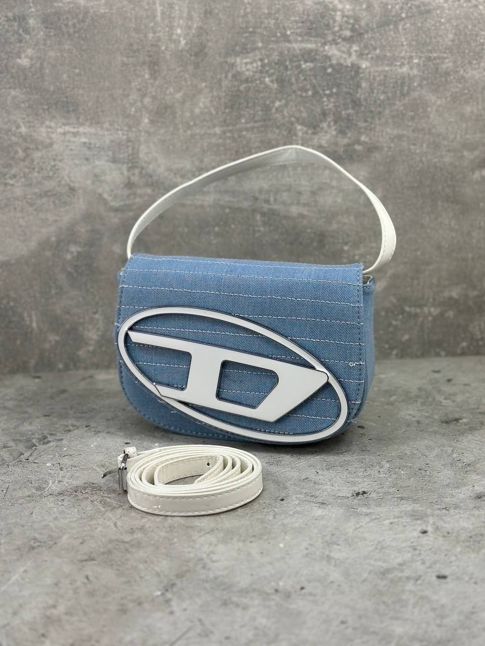 сумка дизель,сумка кросс-боди diesel,сумка дизель diesel джинсовая реплика,сумка diesel,сумка дизель джинсовая